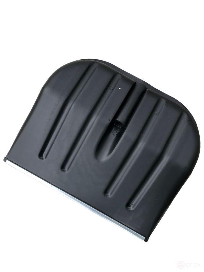 Snow shovel No. 2 460x400mm d 32, plastic (galvanized strip)