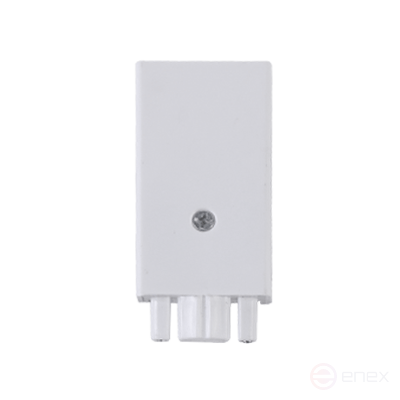 Ввод питания шинопровода P-W-TL белый серии TOP-LINE IN HOME