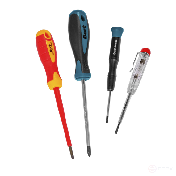 Набор ручного инструмента BORT BTK-114