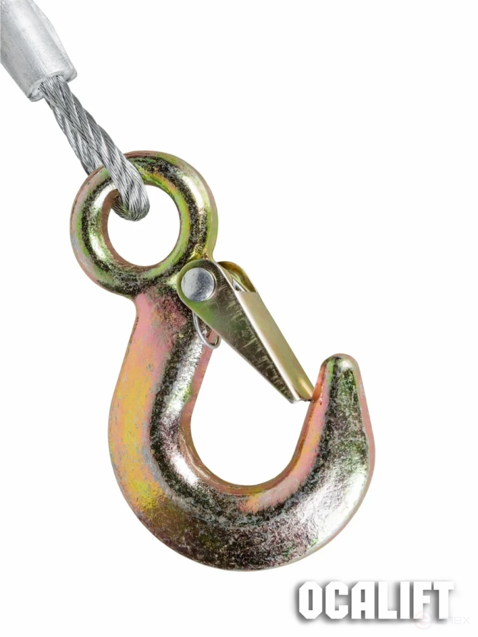 Galvanized steel cargo hook 250kg