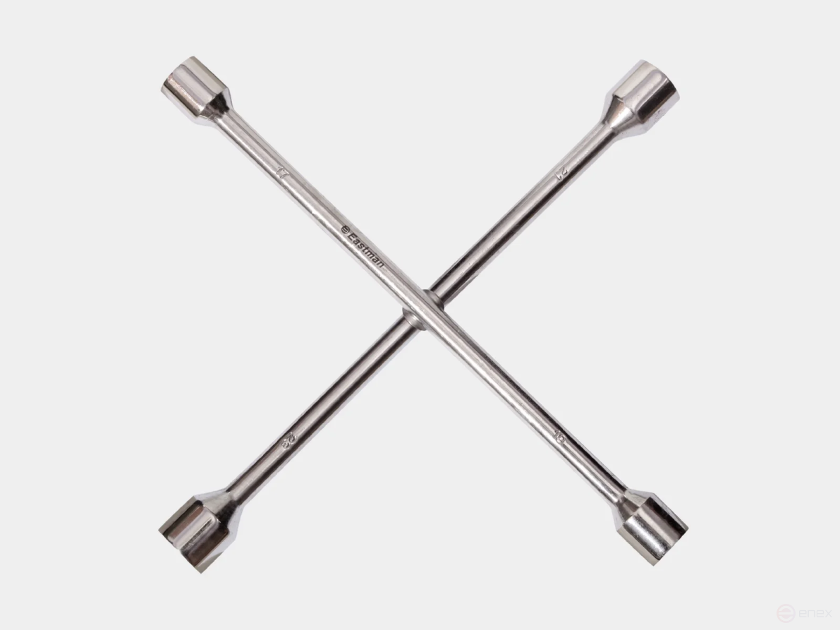 Cruciform cylinder wrench 14 mm, 17 x 19 x 21 x 23 mm