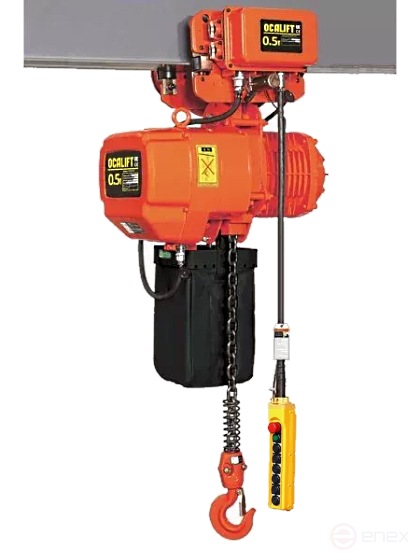 OCALIFT Таль цепная передвижная ТЭЦ 005-01S 0,5т 3м 380в электрическая OCA00501ST3m