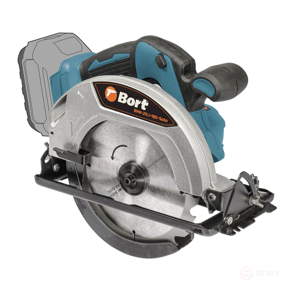 Circular cordless saw BORT BHK-21Li-185 Solo (without battery and storage)