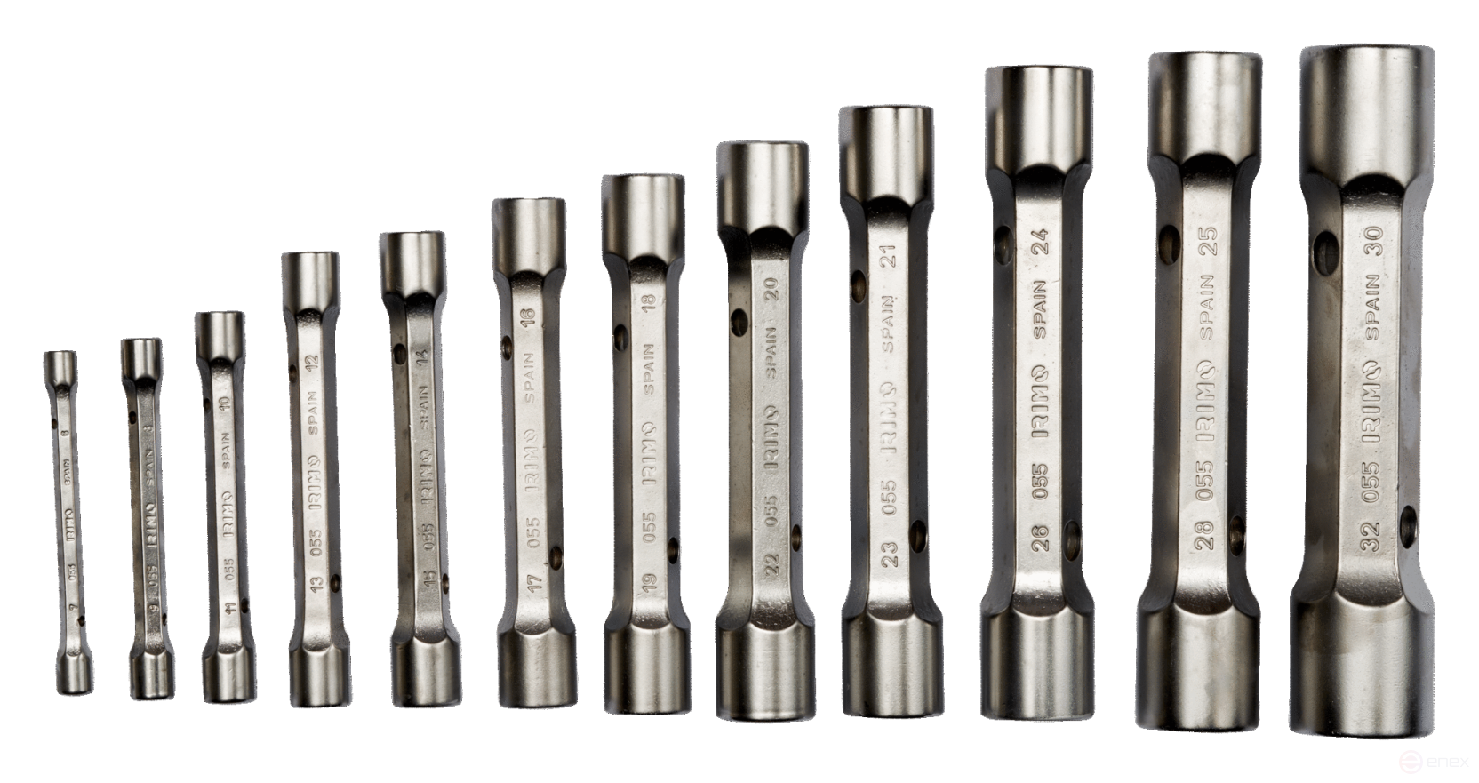 Набор двусторонних торцевых ключей, 12 шт. (6 - 32 мм), чехол