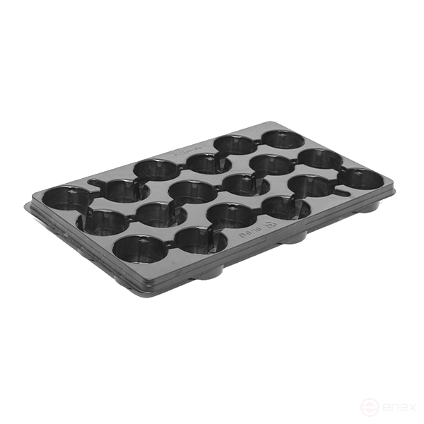 Транспортные кассеты формованные, 18 ячеек 54x32см, d9см, 700 шт.