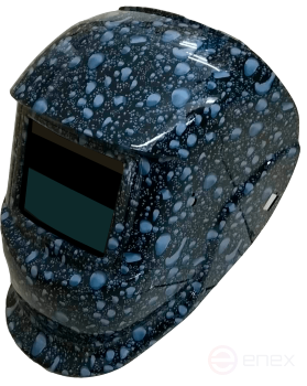 Самозатемняющаяся сварочная маска BRIMA MEGA HA-1110o капли