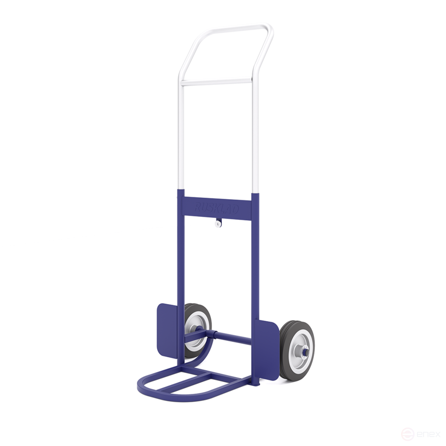 Cargo trolley with additional shelf and extendable handle KG 70 N cast wheels d 160mm. g/n 70 kg
