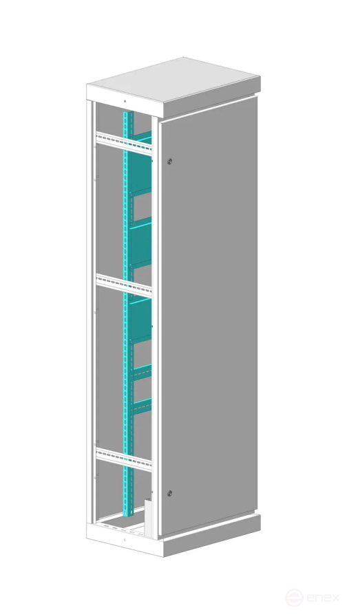 MULTICOLOR Housing VRU-1 (1000x1800x450) (WxHxD) IP31 RAL 7035
