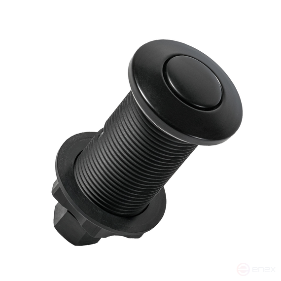 Chopper Kit Flange + BORT button (Black) (Sink Strainer)