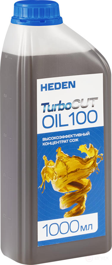 Концентрат СОЖ Heden TurboCUT-100, 1 л, арт. 610.001