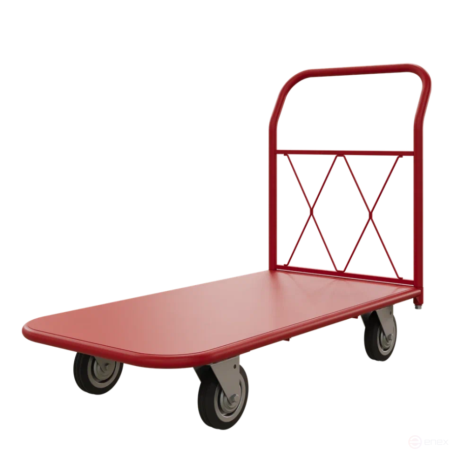 Тележка платформенная ТП 4 RT (600х1200) колёса d 160