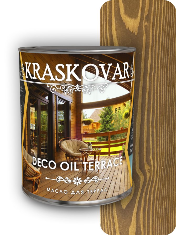 Kraskovar Deco Oil Terrace Oil Juniper 0.75 l.