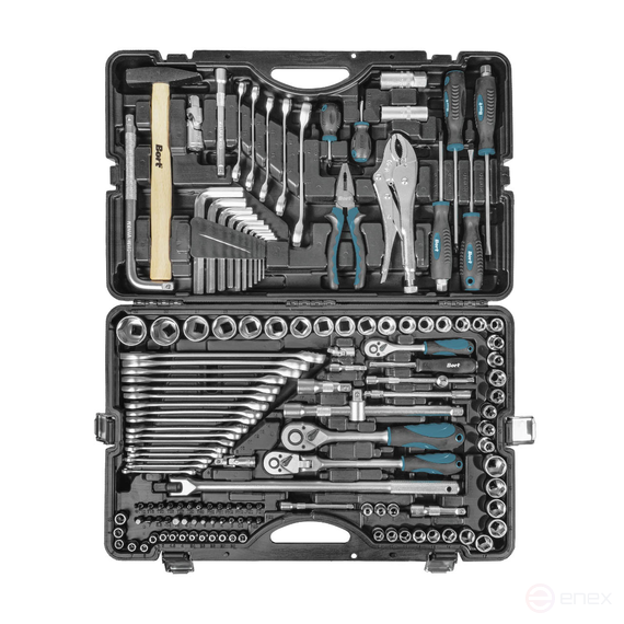 Набор ручного инструмента BORT BTK-142