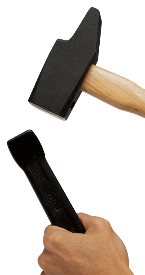 Рожковый ударный ключ, 70 мм