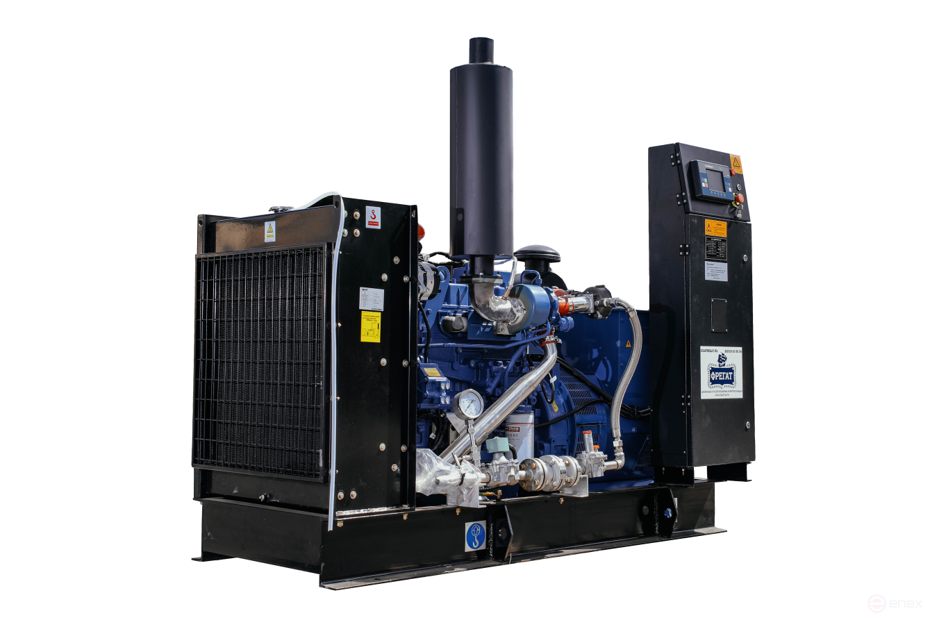 Газопоршневая электростанция АГ-50-Yuchai в кожухе|224DC