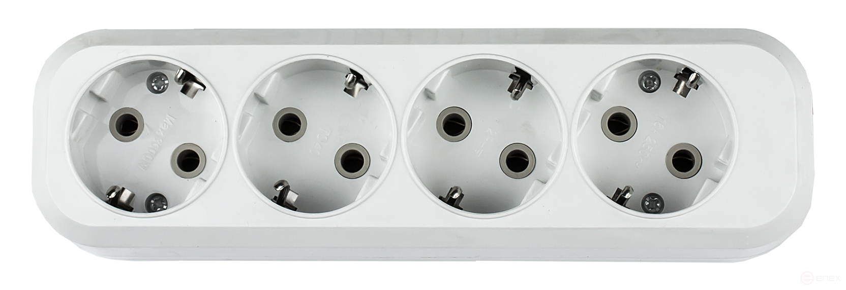 Колодка УЗ-4-GRAND четырехместная с заземлением 5140 IN HOME