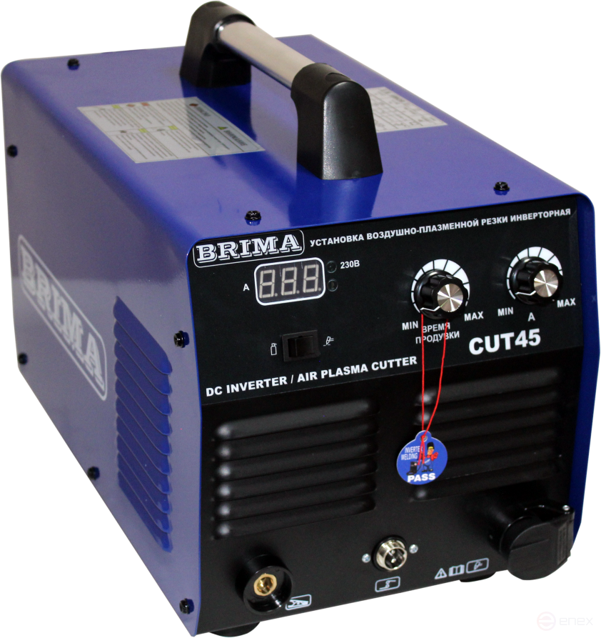 УСТ-КА ИНВ. ВОЗД-ПЛАЗМ.РЕЗКИ CUT 45 "BRIMA С КОМПРЕССОРОМ