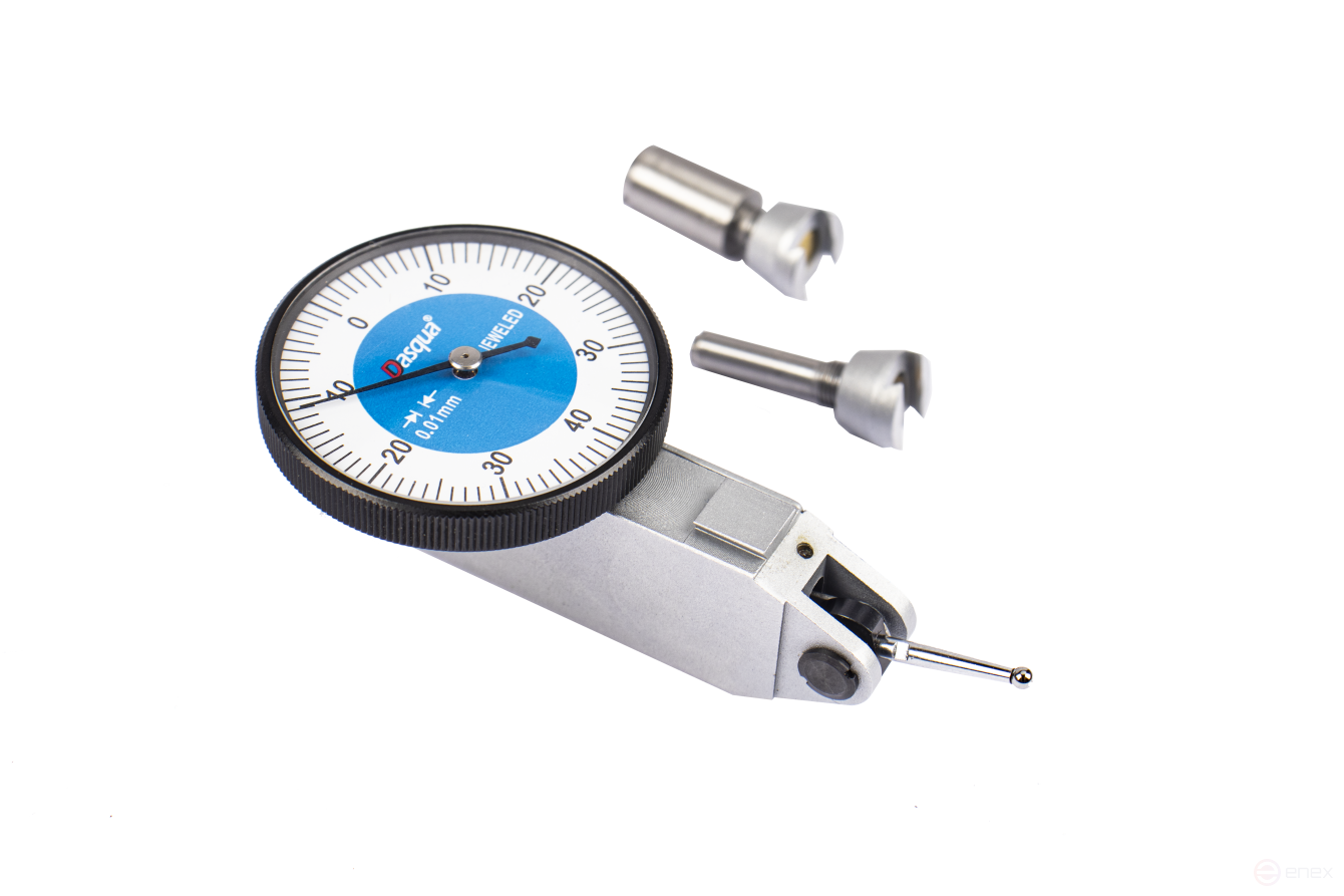 Индикатор рычажно-зубчатый с противоударным механизмом с диаметром циферблата 37,5 мм; 0,8 мм; 0,01 мм