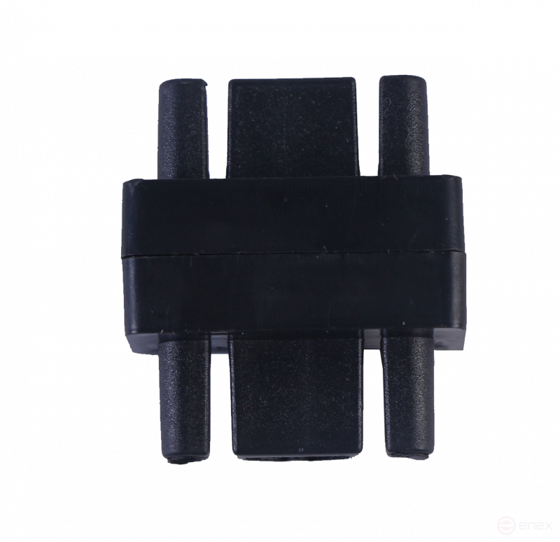 Коннектор шинопровода прямой SC-B-TL черный серии TOP-LINE IN HOME