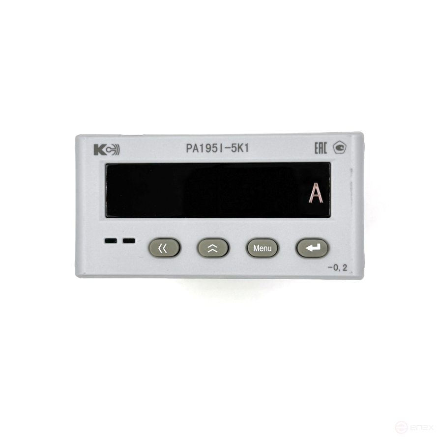 Ammeter PA195I-5K1-100A/75mV-4...20mA-K-0.2