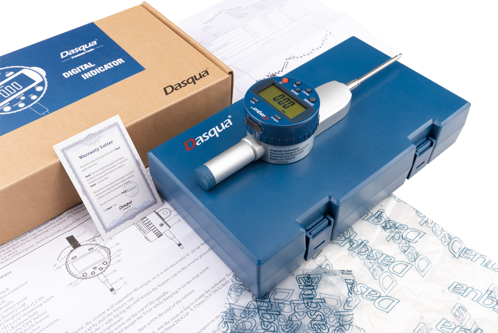 Индикатор цифровой с абсолютной шкалой и разрешением 0,001мм; 0-50,8мм/0-2"; 0,001мм/0,00005"