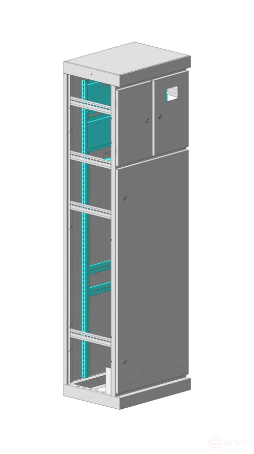 MULTICOLOR Корпус ВРУ-3 (1000x1800x450) (ШхВхГ) IP31 RAL 7035