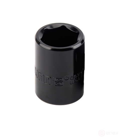 Impact end head 6-sided 1/2" 24 mm Wynn