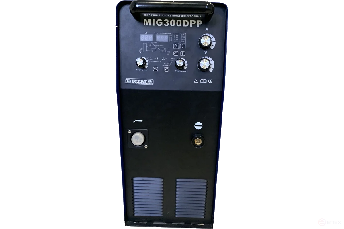 Полуавтомат MIG-300 DPP (380В) (15кг) "BRIMA"