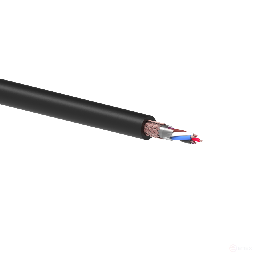 Кабель силовой гибкий экранированный КГВЭВ 3х4