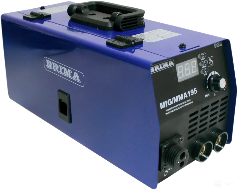 Полуавтомат MIG/MMA-195 DIGITAL "BRIMA"