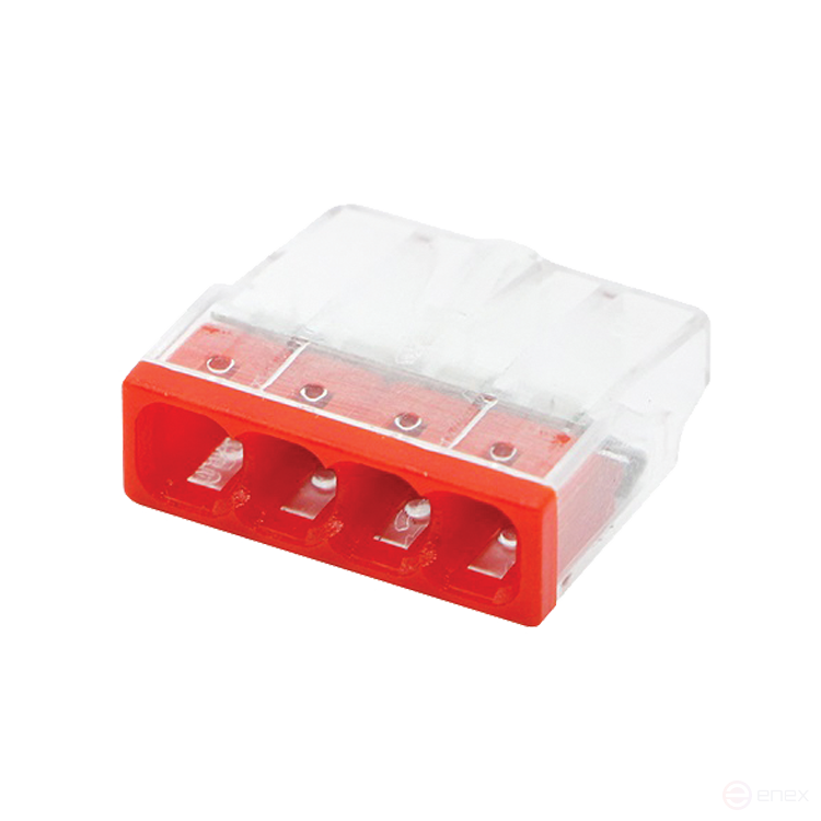 Строительно-монтажная клемма СМК 772-204 (25шт./упак.) IN HOME