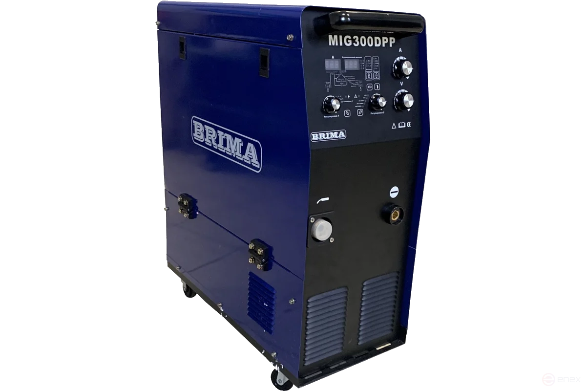 Полуавтомат MIG-300 DPP (380В) (15кг) "BRIMA"