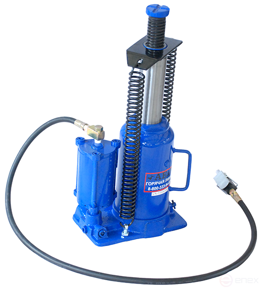 Домкрат пневмогидравлический 20т бутылочный Т21020 AE&T
