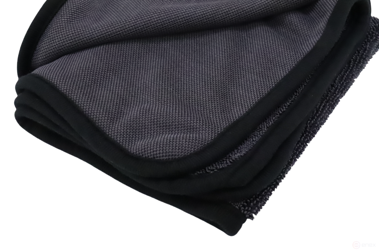 ACG DELIKA Полотенце из микрофибры для деликатной сушки поверхностей автомобиля СЕРАЯ 45x70 см 1022775