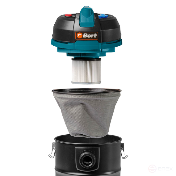 Пылесос для сухой и влажной уборки BORT BSS-1530 BLACK
