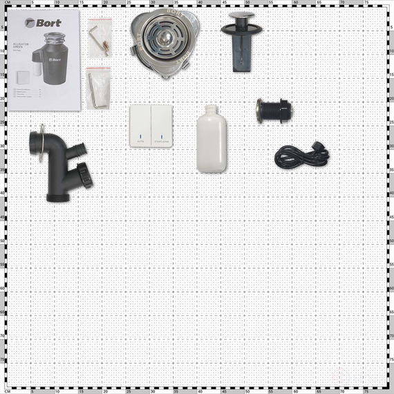 Измельчитель пищевых отходов BORT Alligator Green