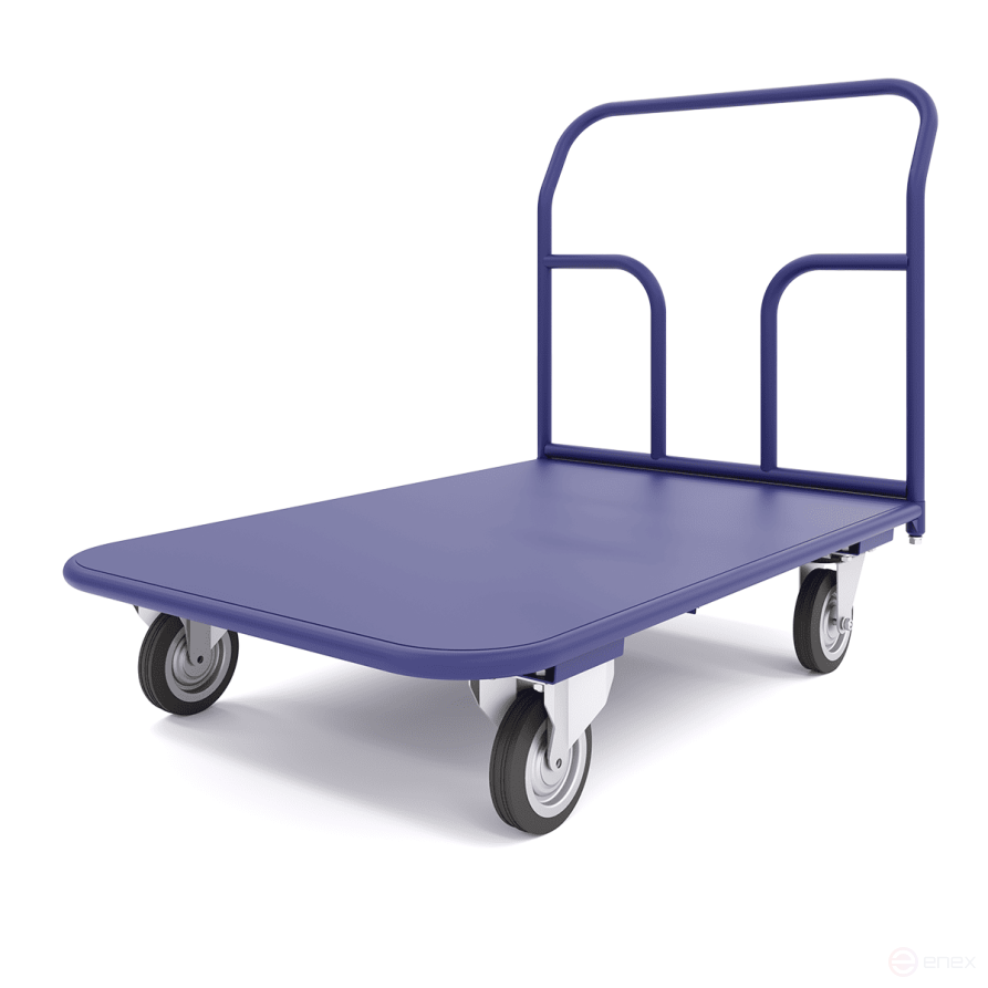 Trolley platform TP 1 (500x800) wheels d 125 mm