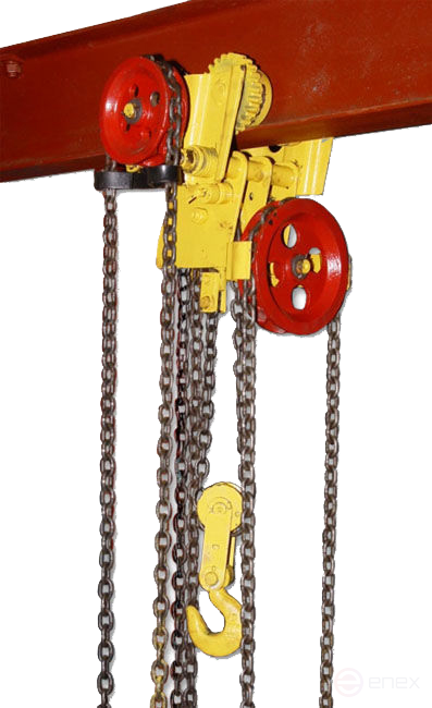 Таль ручная червячная передвижная ТРЧП 5,0 т 12 м