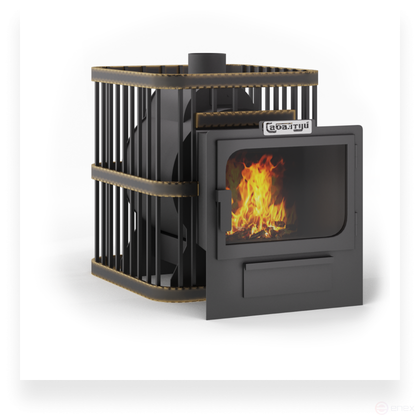 Печь Мини Квадро 14 панорама