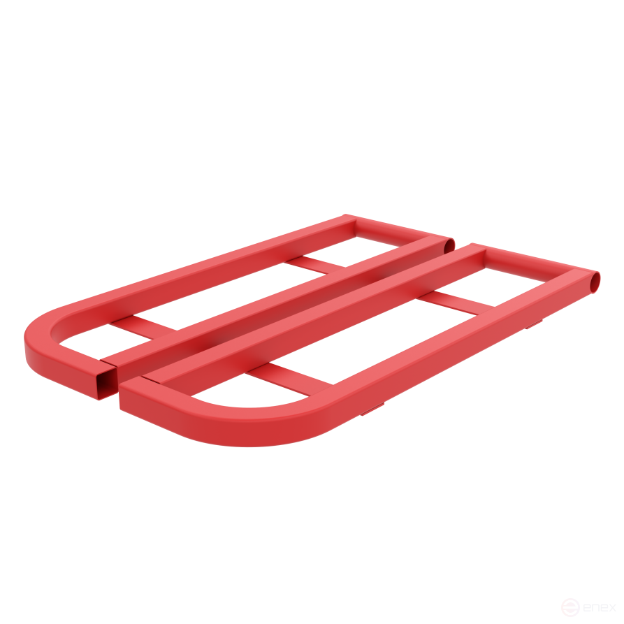 Folding shelf for TSU 300. RAL 3002