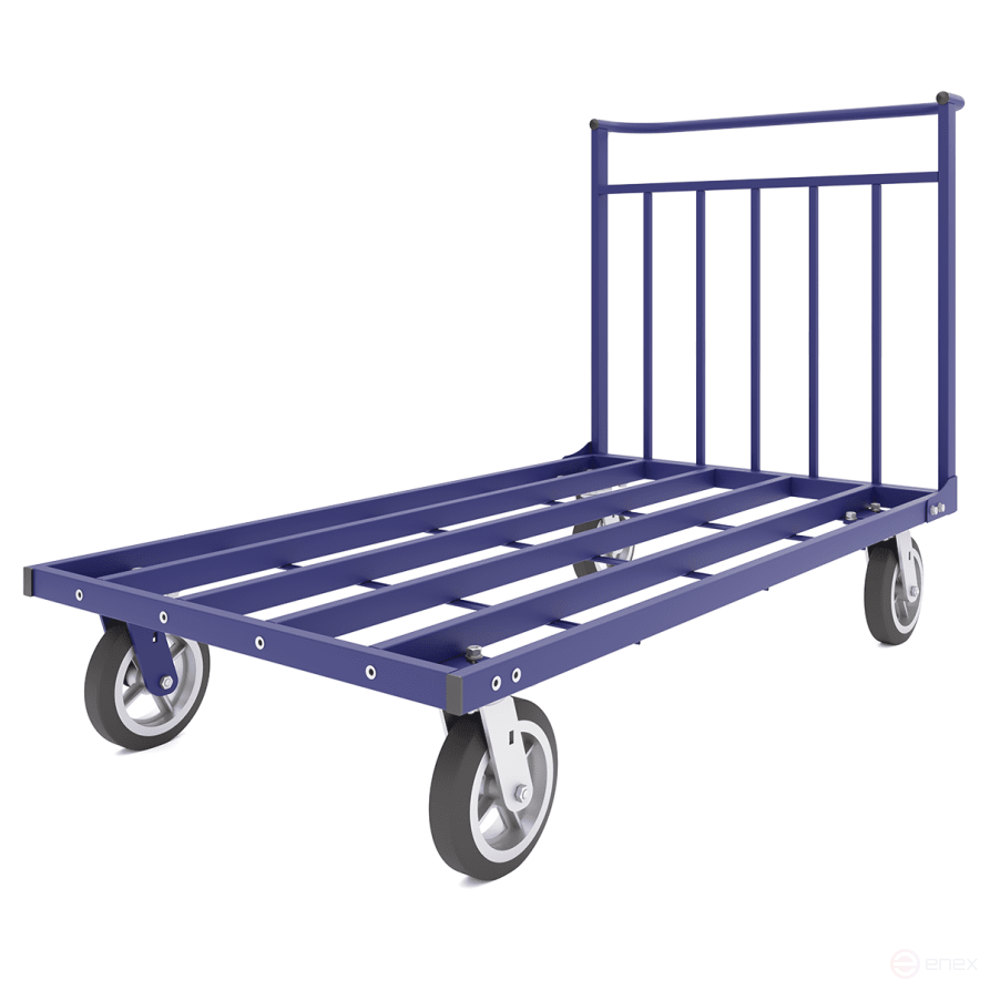 Reinforced platform trolley TT 5 (700x1200mm) (reinforced wheels d200mm)