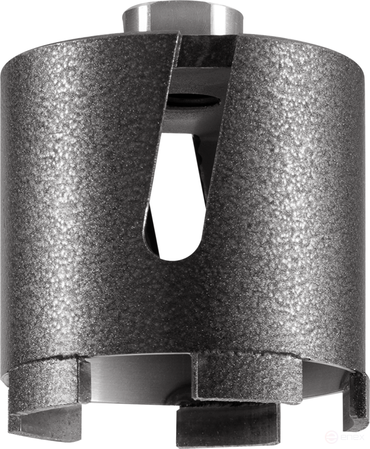 Heden diamond crown for cabinets 82x65 mm, M16, 5 segments, with side dust collector, art. 412.004