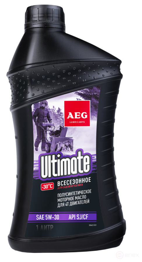 AEG Ultimate SAE 5W30 API SJ/CF Масло 4Т п/с, 1 л