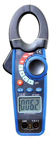 Electric measuring tongs DT-3340 CEM (State Register of the Russian Federation)