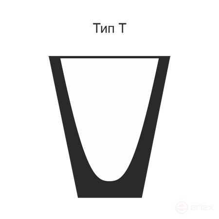 Crucible T 0.5 cher.1.T.001.001-136 chamotte