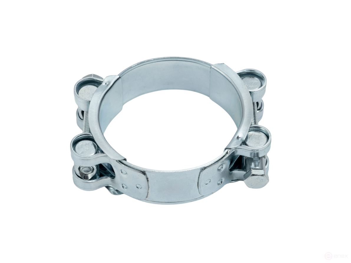 The clamp is reinforced with 130-140 mm double bolts. The World of Clamps