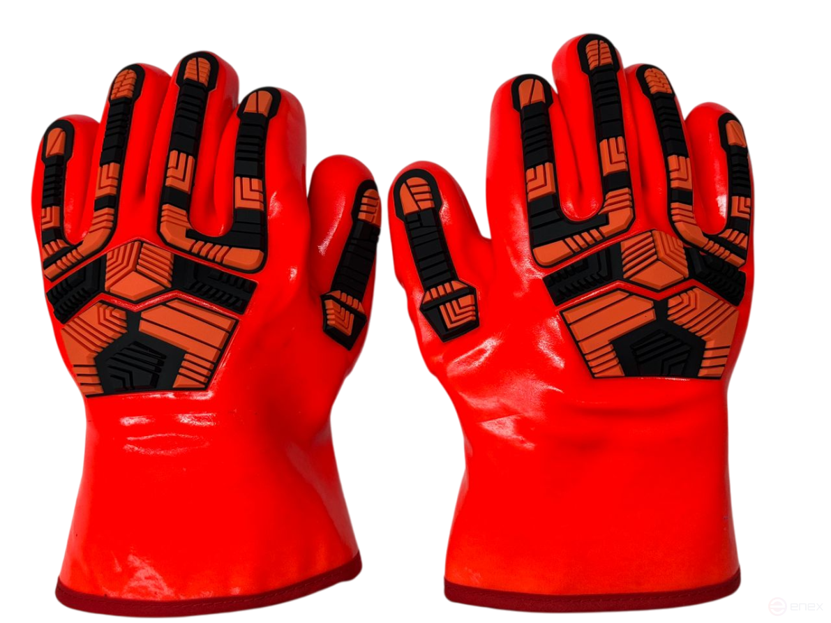 Winter shockproof gloves