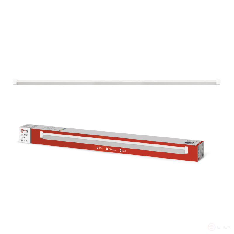 Светильник трековый линейный светодиодный поворотный LTR-01R-TL 6040W 60Вт 4000К 1135мм 120 градусов белый серии TOP-LINE IN HOME