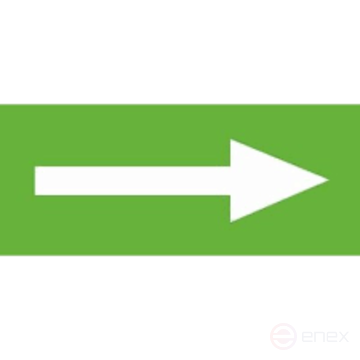 Самоклеящаяся этикетка ЭРА INFO-SSA-114 330х120мм Стрелка без текста SSA-101/DPA-301