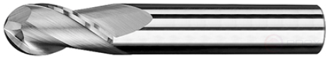 Spherical end mill VHM Ø12.0x24x75x12 z=2 GEEFUN